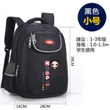 Schoolbag pupil 1-3-6 grade manufacturer custom-made male and female children's shoulder cartoon knapsack 6-12 years old