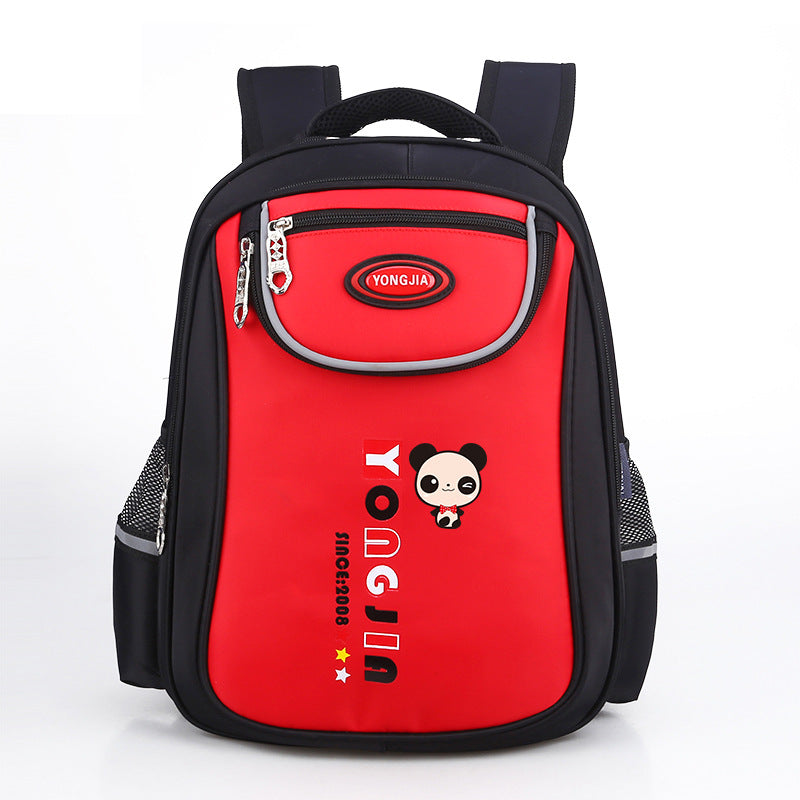 Schoolbag pupil 1-3-6 grade manufacturer custom-made male and female children's shoulder cartoon knapsack 6-12 years old