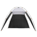 5-8 People Outdoor Beach Triangle Tent Waterproof Sun Shade Canopy Shelter Camping Hiking - Minihomy