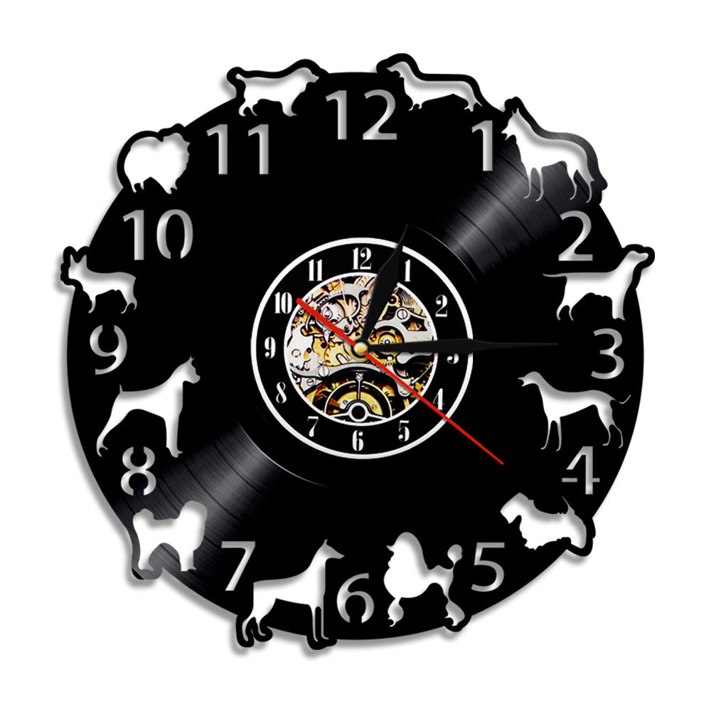 Wall Clock Dog Breed Gifts