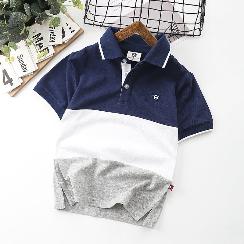 Boys' Polo Short Sleeve T-shirt - Minihomy