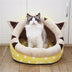 Cat Bed Indoor Soft Cats Houses Warm Cozy Cushion Bag Small Dog Removable Washable Tent Pet House Cat's Basket Pets Mat Supplies - Minihomy