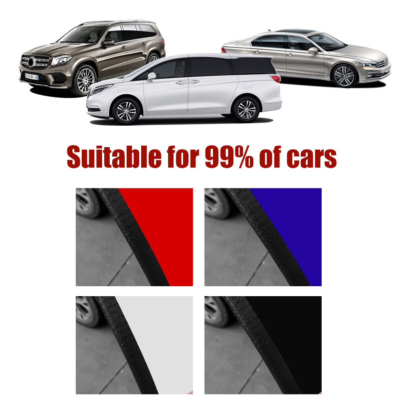 Universal Built-in Steel Disc Car Anti Collision Strip Auto Door Edge Scratch Protecter Bumper Strip