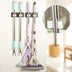 Magic Stick Toilet Bathroom Rack Hanging Hook Powerful Mop Mop Clip Nail Free Card No Trace - Minihomy