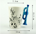 Creative Music Violin Style Guitar Ceramic Mug Coffee Tea Milk Stave Cups With Handle Coffee Mug Novelty Gifts - Minihomy