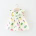 Pineapple print baby dress - Minihomy