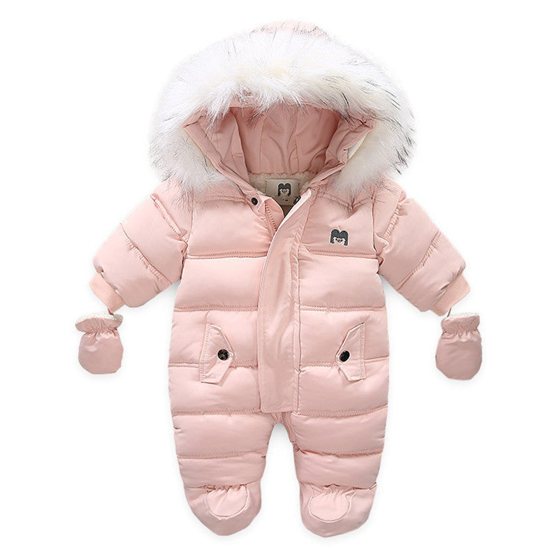 Baby Kids Jumpsuit Jacket with Gloves - Minihomy