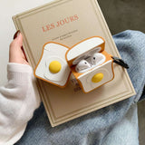 Breakfast Egg Toast Airpod Case - Minihomy