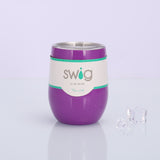 Swig Eggshell Cup 12oz Stainless Steel Wine Mug - Minihomy