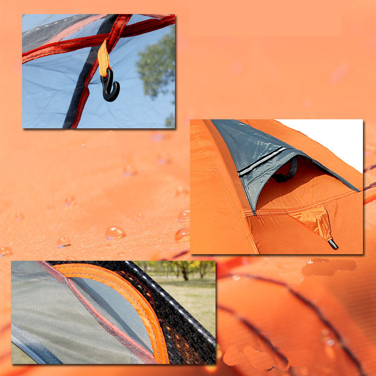 Outdoor Double Camping Rainproof Tents Outdoor Camping High Mountain Snowfield Ultra-light Camping Equipment - Minihomy