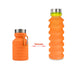 Folding Water Bottle Portable Retractable Silicone Coffee Bottle Outdoor Travel Drinking Sport Drink Kettle - Minihomy