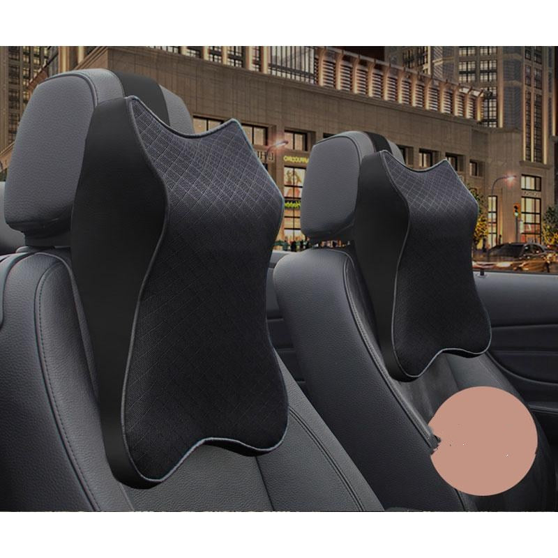 Car headrest lumbar support neck pillow for car - Minihomy