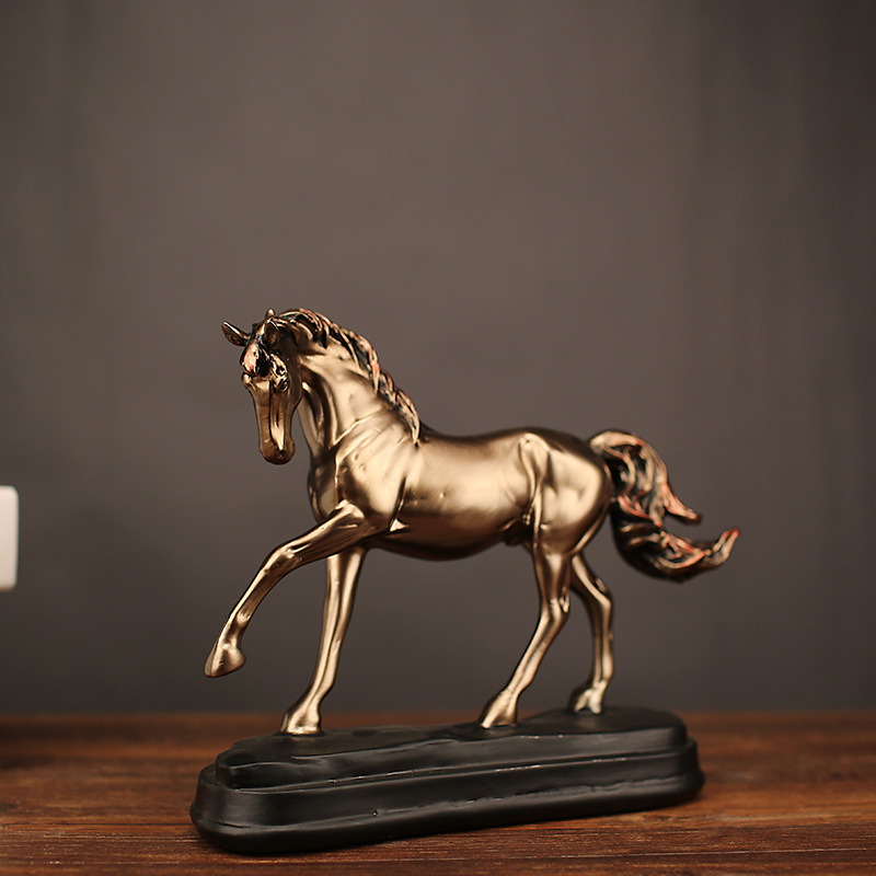 Home Resin Ornament Handicraft Pony - Minihomy