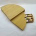 Bamboo Drawer Cheese Knife Bread Fruit Snack Plate - Minihomy