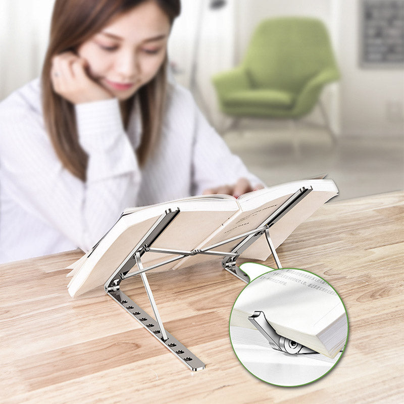 X Style Adjustable Foldable Aluminum Laptop Stand