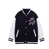 Personalized Embroidery Casual Jacket Couple Baseball Uniform - Minihomy