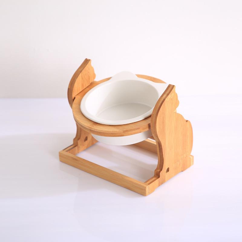 Pet bowl cat food bowl - Minihomy