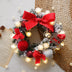 Multicolor Christmas Pendant LED Light String Wreath Package Decoration - Minihomy