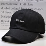 Three Bar Baseball Cap Men's Soft Top Casual