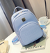 Mini Leather Backpack Female Solid Color Bookbag Mochila Gift Backbag Backpack Schoolbag For Girls - Minihomy