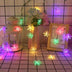 LED small lights flashing lights with stars small decoration - Minihomy