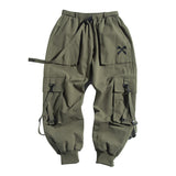 Japanese military Male Joggers Mens hip hop Pockets Ankel Cargo Pants - Minihomy