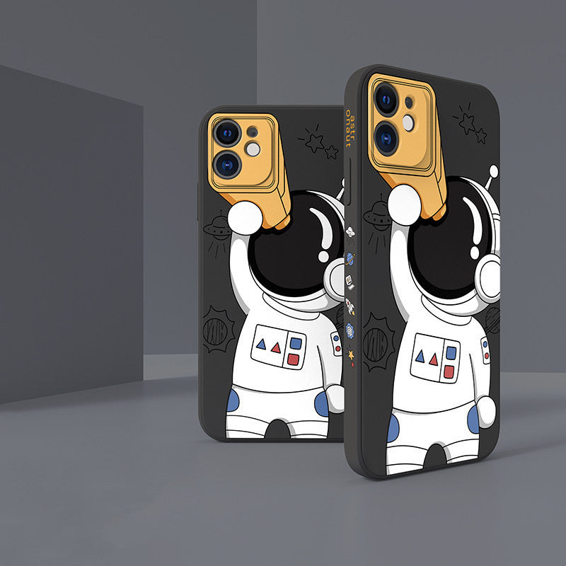 Astronauts Mobile Phone Case Side Pattern Soft Case - Minihomy