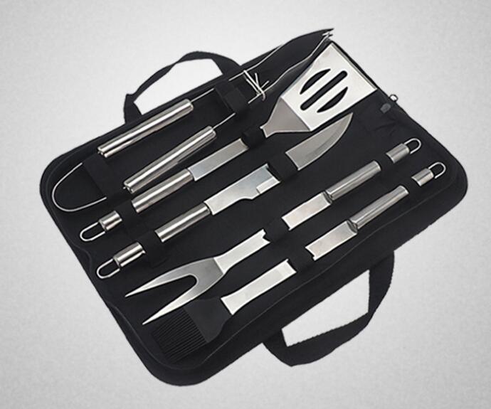 10 pieces of barbecue tools outdoor baking utensils - Minihomy