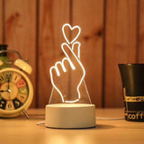 Bedroom bedside creative electronic night light - Minihomy