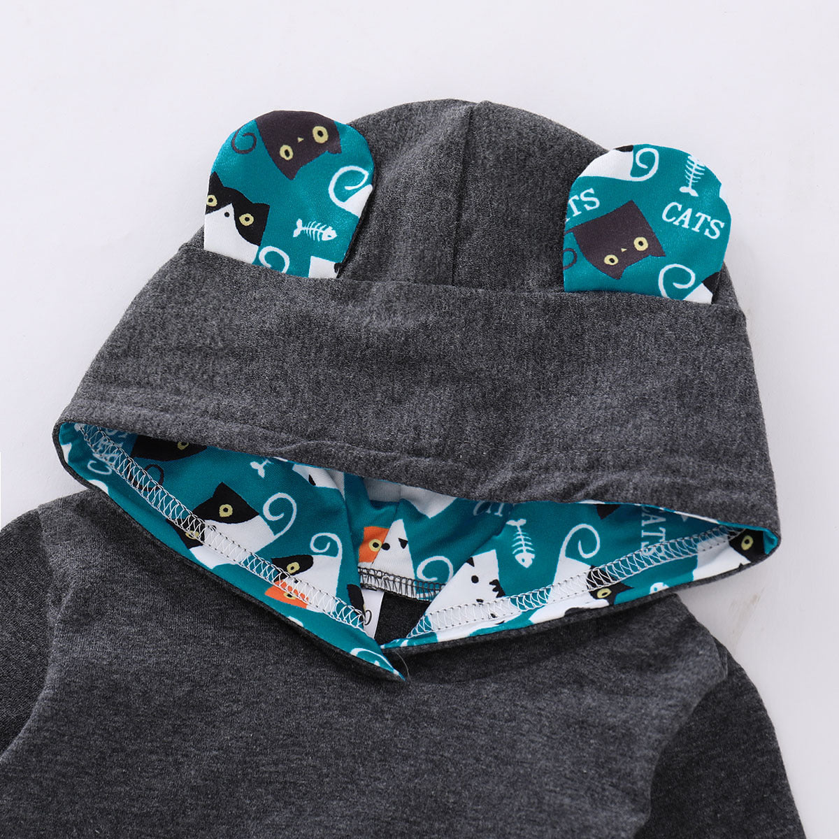 Newborn Infant Kid Baby Boy Cotton Cartoon Clothes Sets - Minihomy