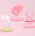 Baby Silicone Suction Cup Dishes Cartoon Learning Bowl - Minihomy