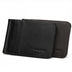 Man of men's wallet short casual embossed wallet ultra-thin mini metal clip PU leather wallet card package. - Minihomy