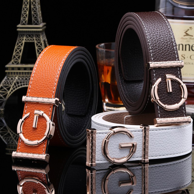 G buckle Ladies luxury belts - Minihomy