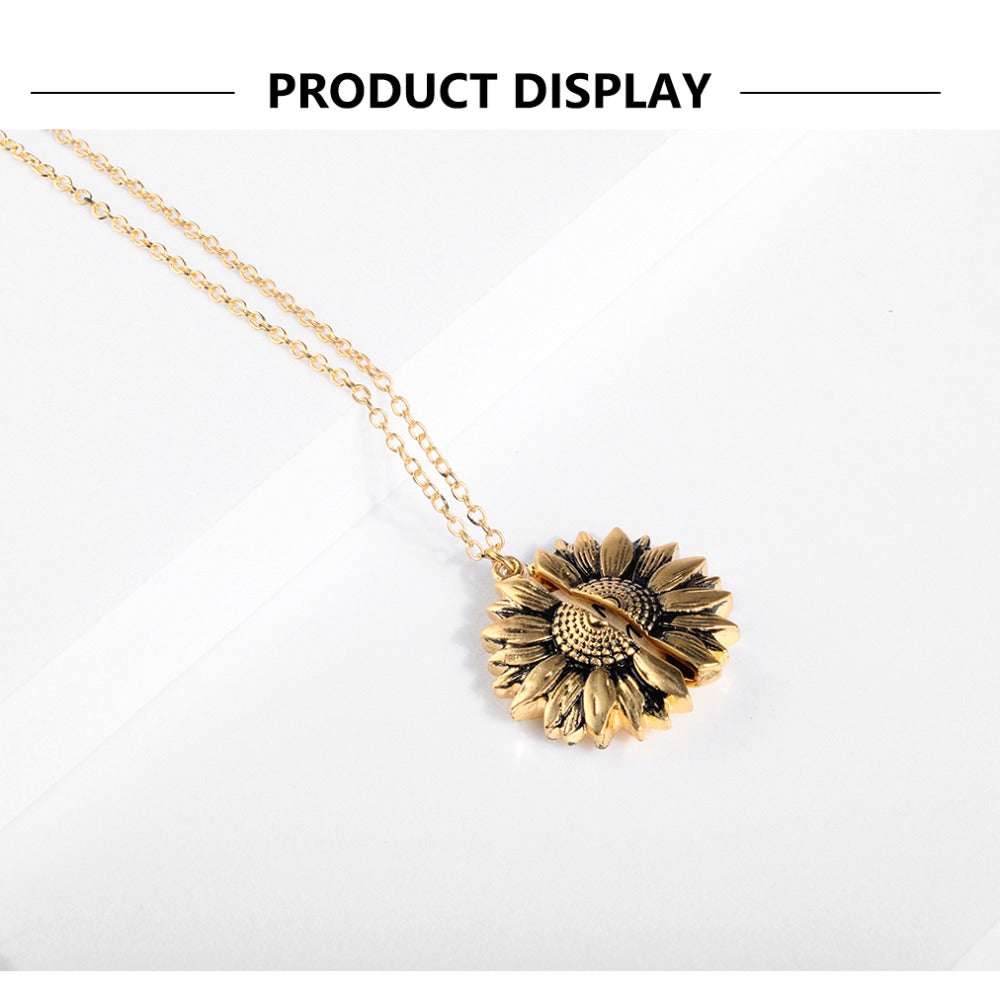 Double-sided Alloy Flower Short Clavicle - Minihomy