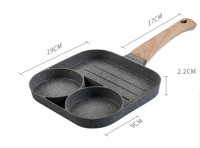 Four Hole Omelette Pan, Non-stick Pan - Minihomy