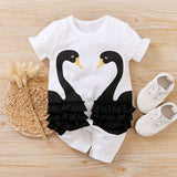 Baby Clothes Short Sleeve Baby Casual Onesies - Minihomy