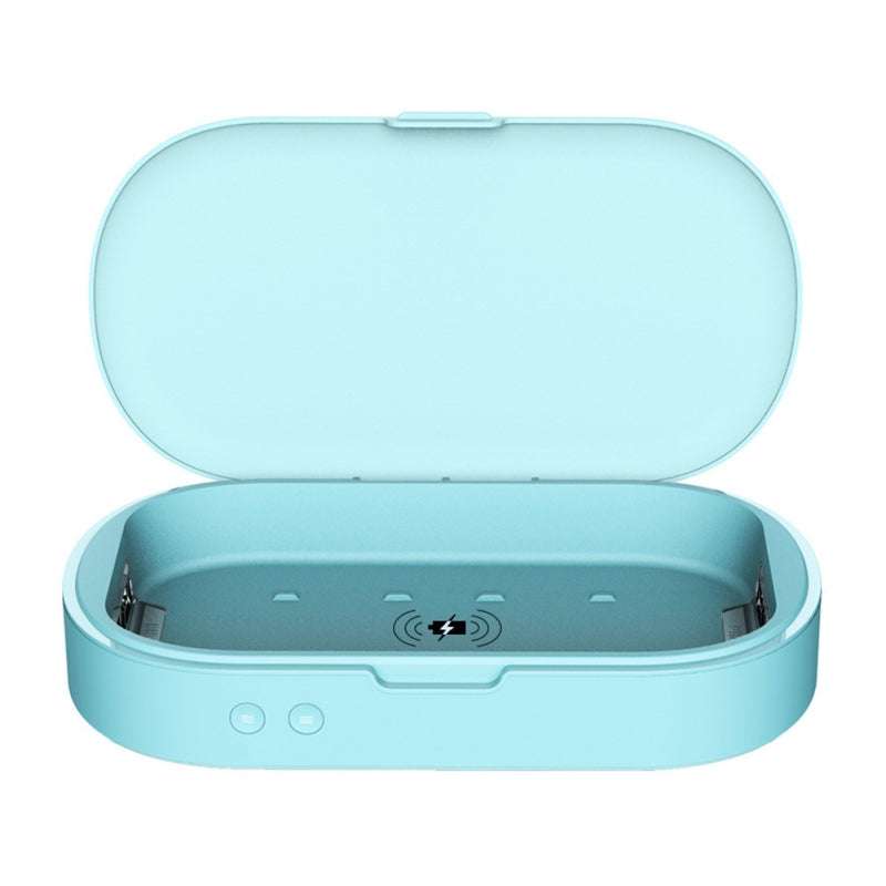 5V Double UV Phone Sterilizer Box Jewelry Phones Cleaner Personal Sanitizer Disinfection Box with Aromatherapy - Minihomy