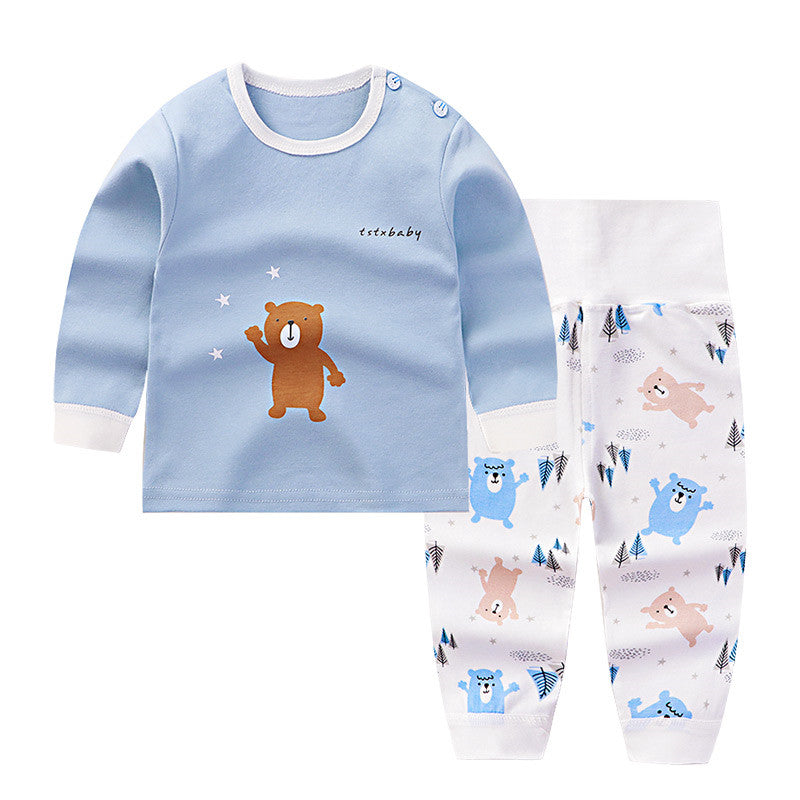 Baby Autumn Clothes Suit Cotton Baby Underwear: Comfort and Style for Your Little One - Minihomy