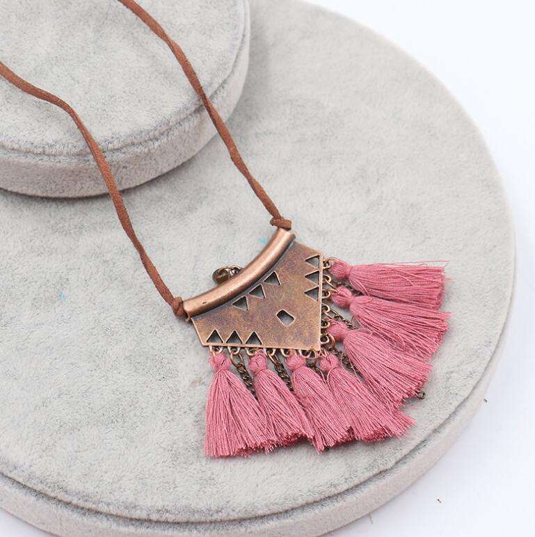 Fringed Hollow Sweater Chain - Minihomy