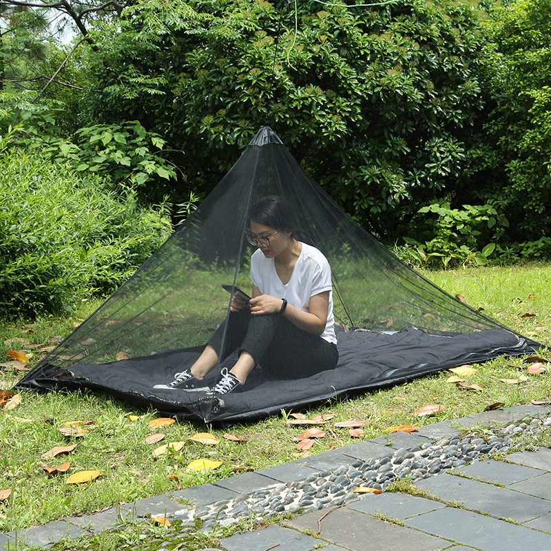 Outdoor Person Travel Camping Portable Foldable Mesh Mosquito Net Tent Wilderness Campping - Minihomy