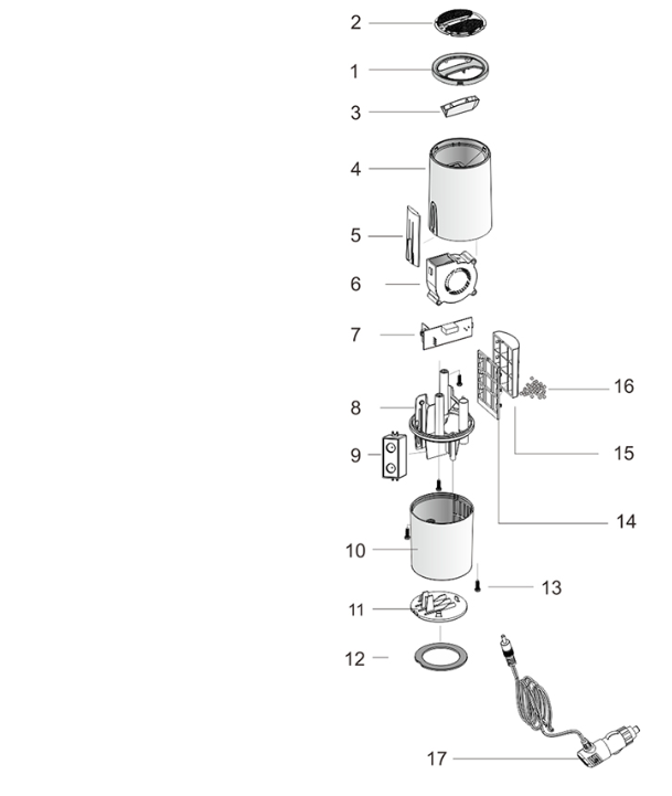 Humidifier for car air purifier - Minihomy