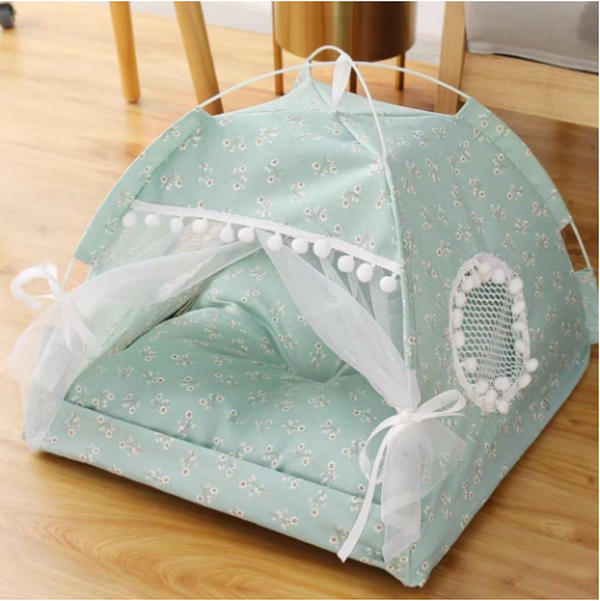 Beds Cute Cat Houses Home Cushion Pet Kennel Products - Minihomy