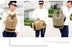 Drawstring Bucket Backpack Multifunctional Large Capacity Casual Canvas Bag - Minihomy