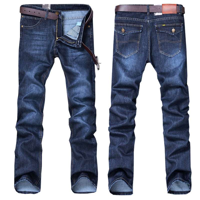 Explosive Fall Winter Straight Slim Men's Jeans - Minihomy