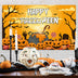 Halloween Background Cloth Banner Banner Couplet - Minihomy