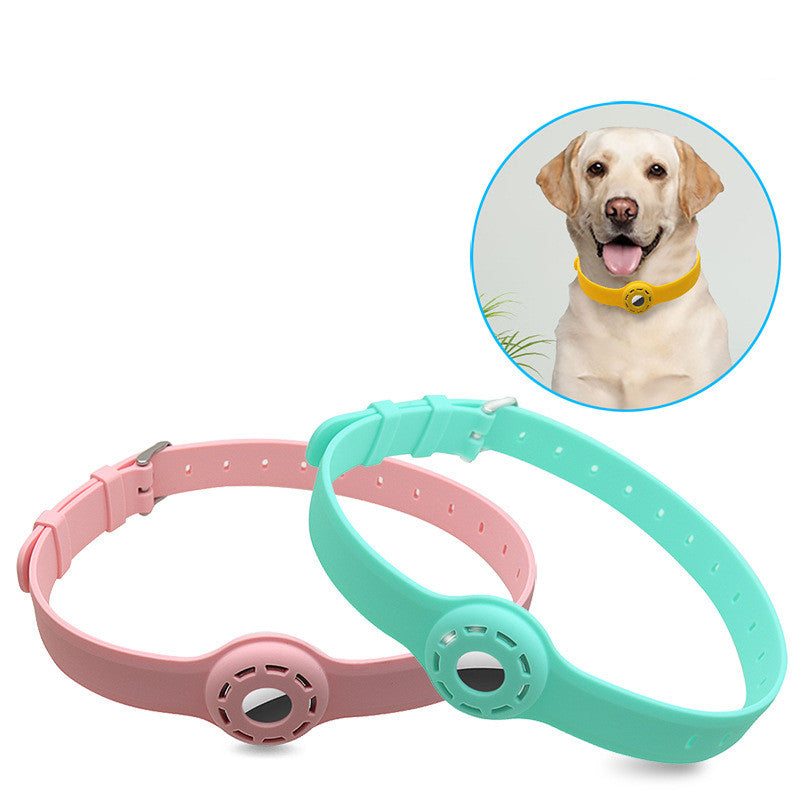 Pet Collar Anti-lost Silicone Airtags Tracker - Minihomy