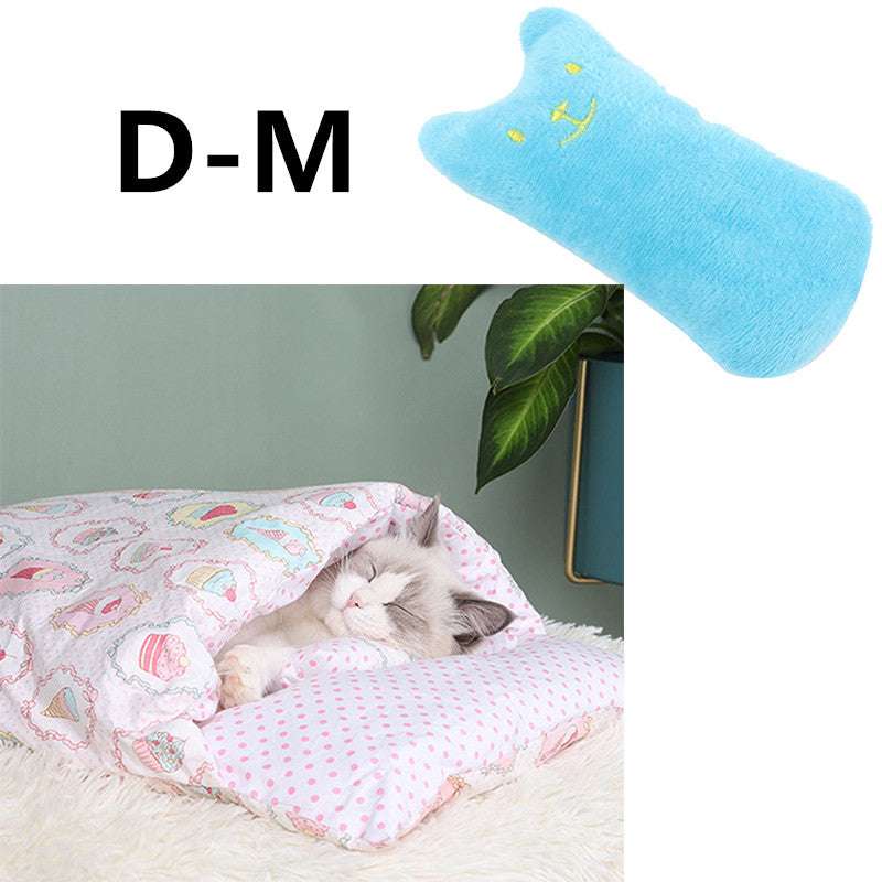 Cat Litter Winter Warm Closed Removable And Washable Quilt - Minihomy