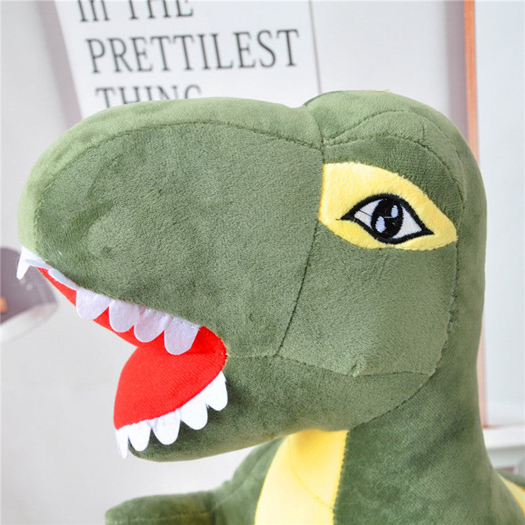 Dinosaur Plush Toys Cartoon Tyrannosaurus Cute Stuffed Toy Dolls For Kids Children Boys Christmas Gift - Minihomy