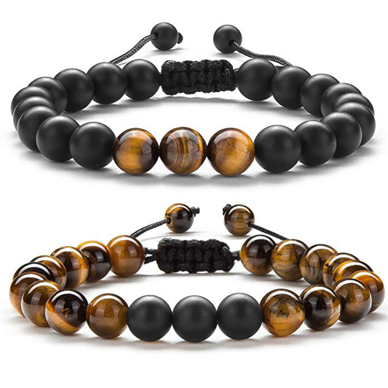 Tiger eye couple bracelets