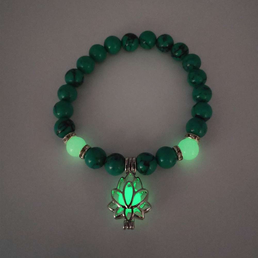 Energy Luminous Lotus Strand Bead Bracelet - Minihomy